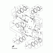 Схема вузла: Поворотники Yamaha XVS250 Drag Star