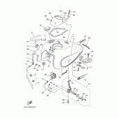 Схема узла: Топливный бак Yamaha XVS125 Drag Star