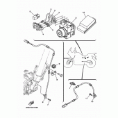 Схема вузла: Електроустаткування 3 Yamaha XTZ1200 Super Tenere ES