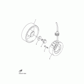 Схема вузла: Генератор Yamaha YZF-R6/YZF600 R6