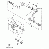 Схема узла: Вал переключения Yamaha TT250R TT-R