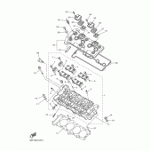 Схема вузла: Головка циліндра Yamaha FZ8 FZ8 FAZER (ABS)