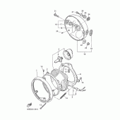Схема узла: Фара Yamaha XJ600 Diversion (Naked)