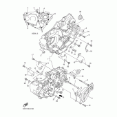 Схема вузла: Картер двигуна Yamaha YZ450F YZ450F