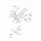 Схема узла: Крыло Yamaha YZF-R125