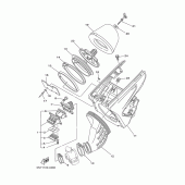 Схема узла: Впускная система Yamaha YZ125
