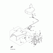 Схема узла: Сиденье Yamaha FZ1 FZ1 FAZER (Naked)