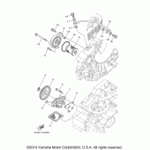 Схема узла: Масляный насос Yamaha XT250 XT250
