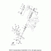 Схема узла: Рулевой механизм Yamaha XVS1100 V-Star Custom