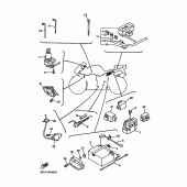 Схема вузла: Електроустаткування 2 Yamaha YZF-R6/ YZF600 R6