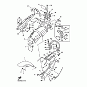 Схема узла: Крыло Yamaha FZS600 FAZER