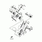 Схема узла: Распредвал и Цепь ГРМ Yamaha BT1100 Bulldog