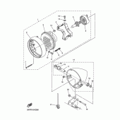 Схема узла: Фара Yamaha XVS250 Drag Star