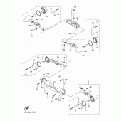 Схема вузла: Поворотники Yamaha XVS1300 Midnight Star