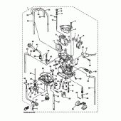 Схема узла: Карбюратор Yamaha YZ450F YZ450F