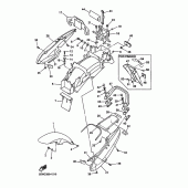 Схема узла: Крыло Yamaha FZS600 FAZER