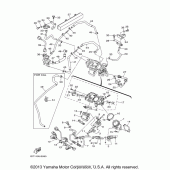Схема вузла: Впускна система Yamaha XV1900 Stratoliner S