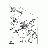 Схема вузла: Карбюратор Yamaha XV250 Virago