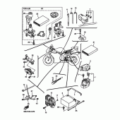 Схема вузла: Електроустаткування 2 Yamaha YZF-R6/ YZF600 R6S