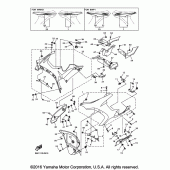 Схема вузла: Облицювальні елементи 2 Yamaha YZF-R1 R1S Limited Edition