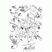 Схема вузла: Електроустаткування 2 Yamaha YZF-R1 R1M