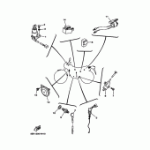Схема вузла: Електроустаткування 2 Yamaha TW125