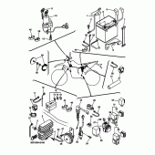 Схема вузла: Електроустаткування 2 Yamaha WR250 WR250R